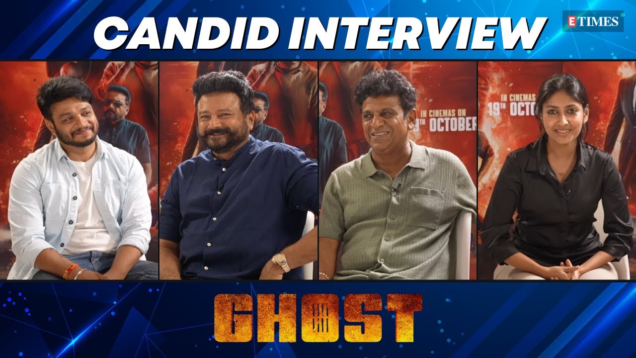 M.G.Srinivas, Archana Jois, Shiva Rajkumar, Jayaram Get CANDID On Ghost, Remember Puneeth Rajkumar