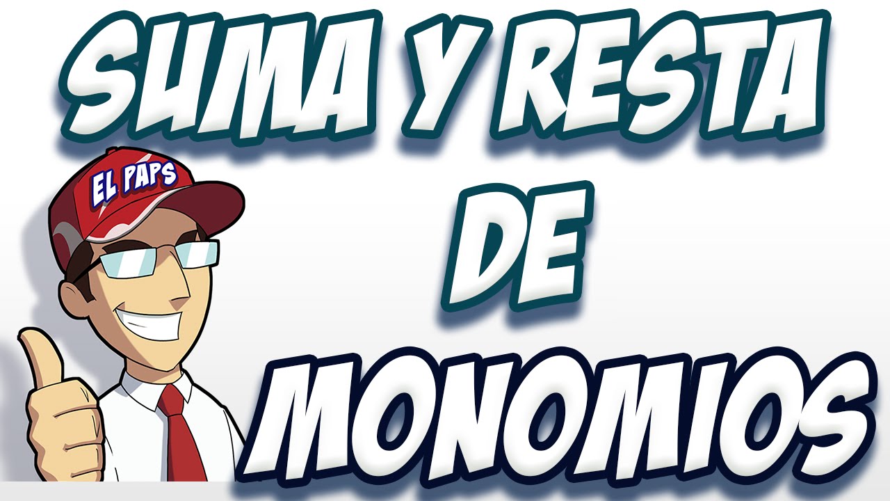 Suma y Resta de Monomios | Super fácil