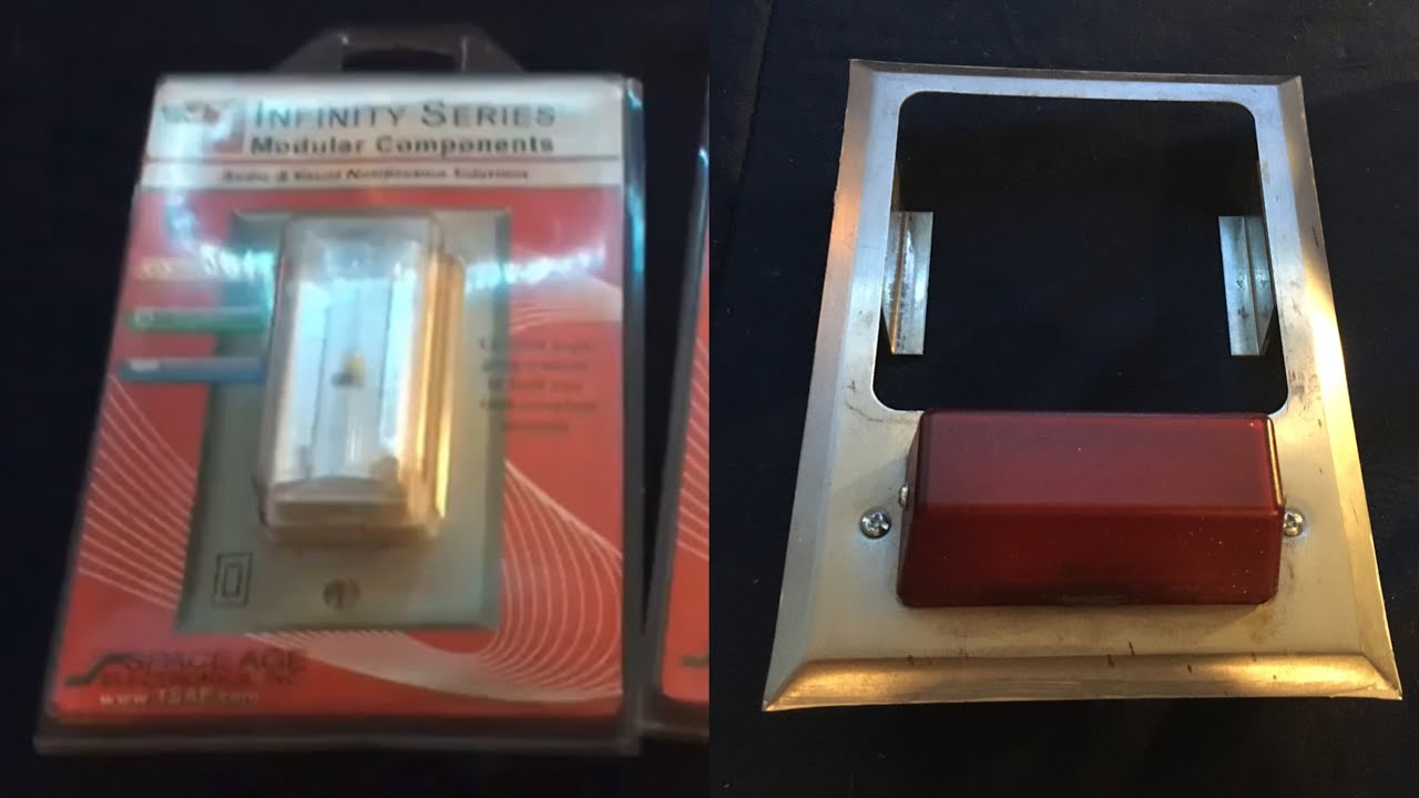 Space Age Infinity Series LED strobe Review/Test. Would it fit behind a Simplex 4050-80 light?