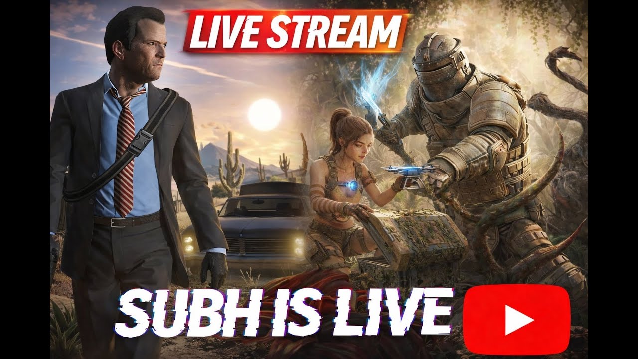BGMI AND GTA 5 | BGMI WITH SUBH