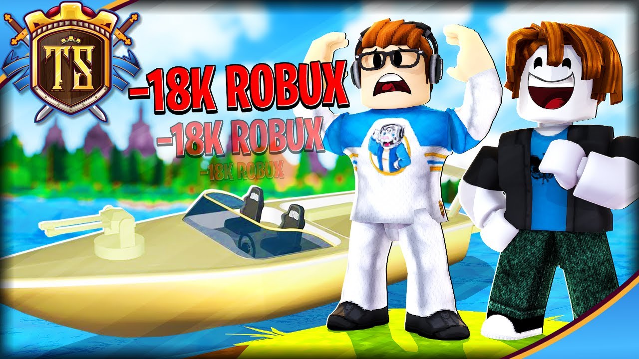FAN FIK MIG TIL AT BRUGE 18K ROBUX! - Sharkbite | Dansk Roblox med @TortenSkjold