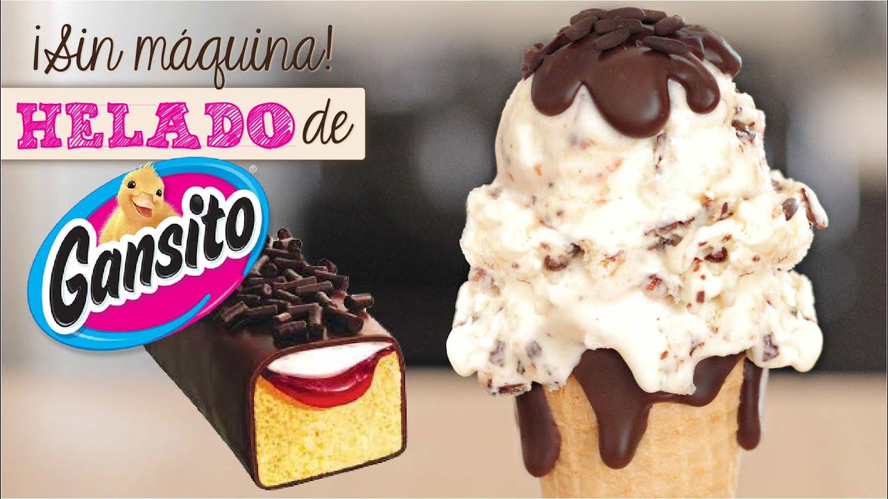 HELADO DE GANSITO SÚPER  FÁCIL (SIN MÁQUINA) | DACOSTA'S BAKERY
