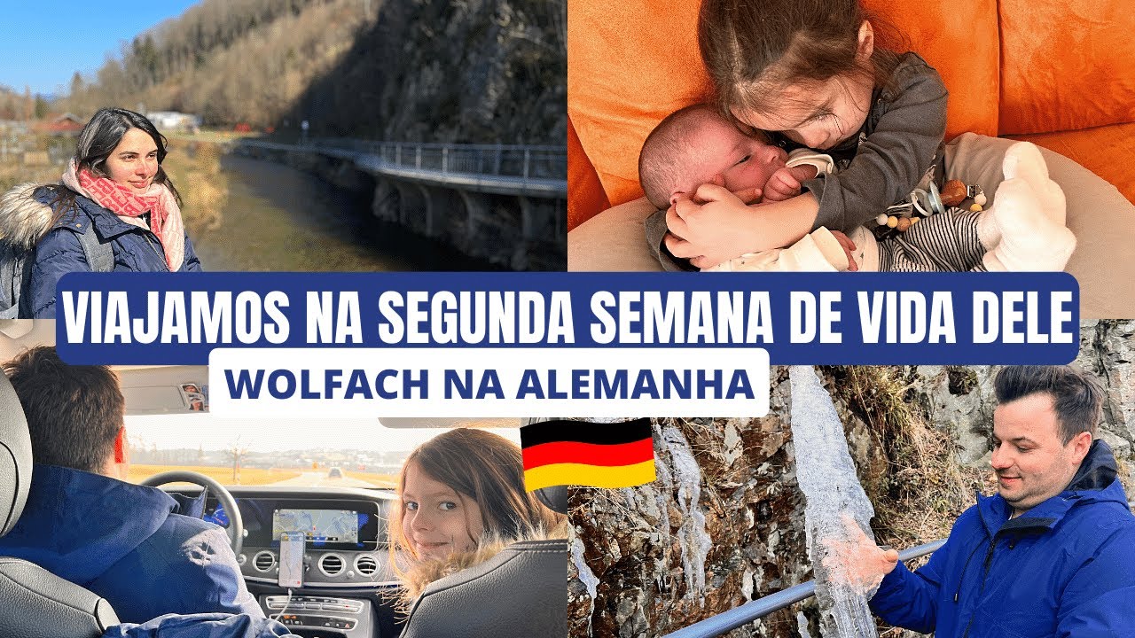 VIAGEM COM UM RECÉM NASCIDO, WOLFACH NA ALEMANHA | ROSA FILIPOVIC