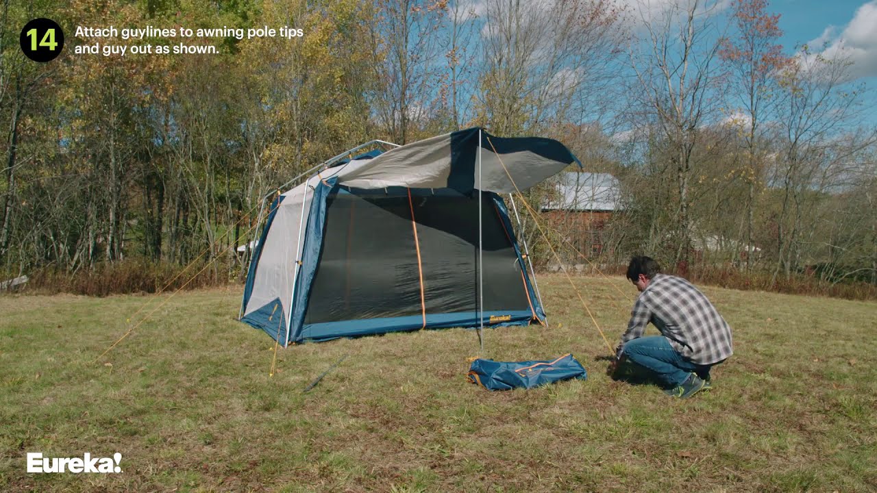 Tent Set Up Video - Eureka! Northern Breeze Screen House