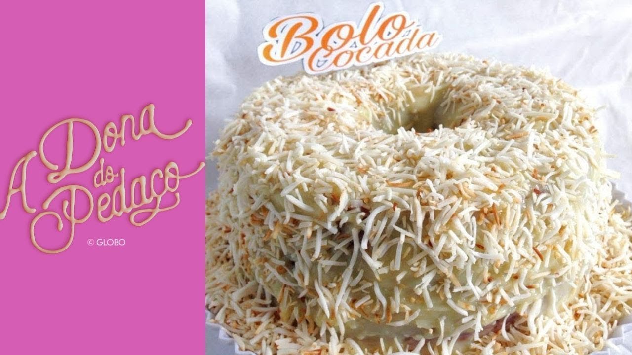 BOLO COCADA - BOLOS DA PAZ