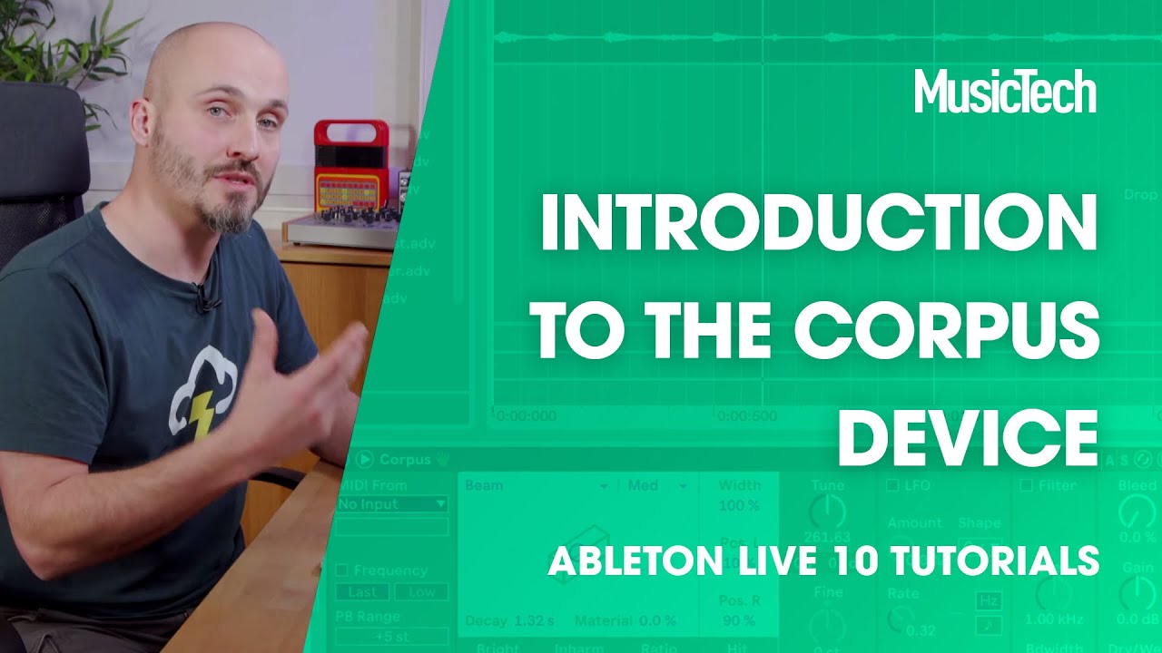 Учебные пособия Ableton Live: Введение в устройство Corpus