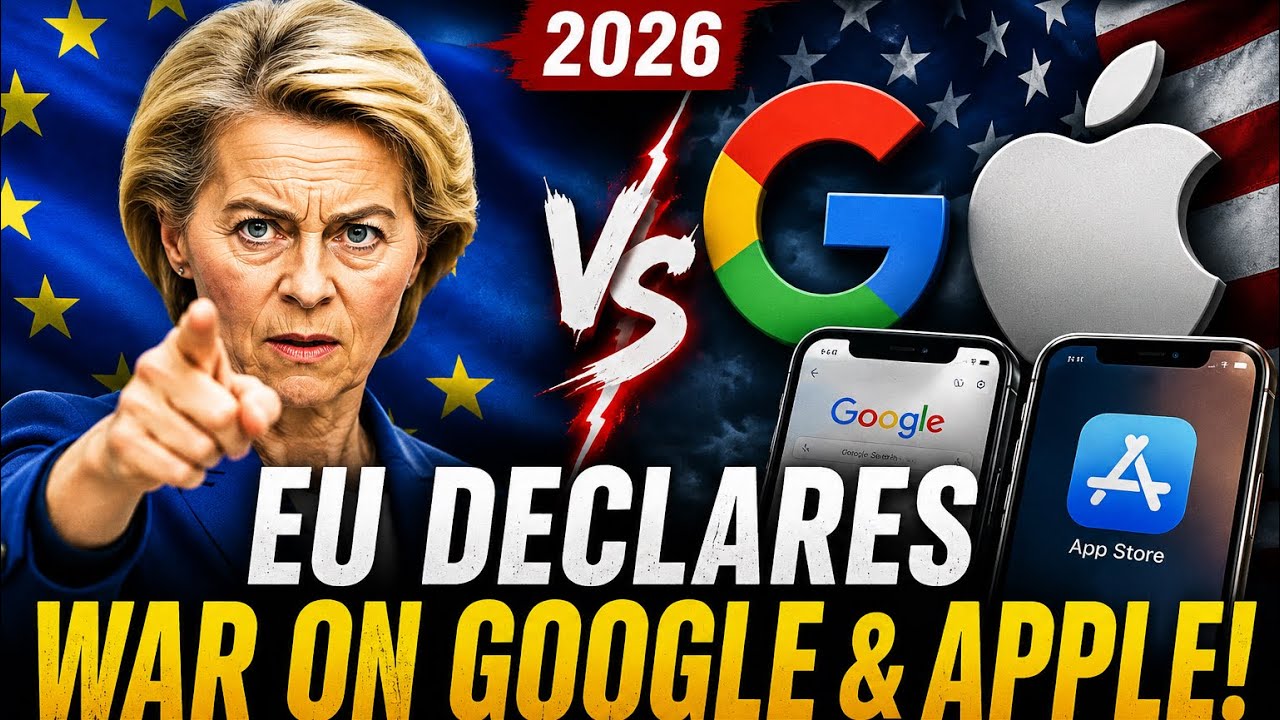 ЕС объявил войну Big Tech? Внутри битвы за технологический суверенитет 2026 года против Google и ...