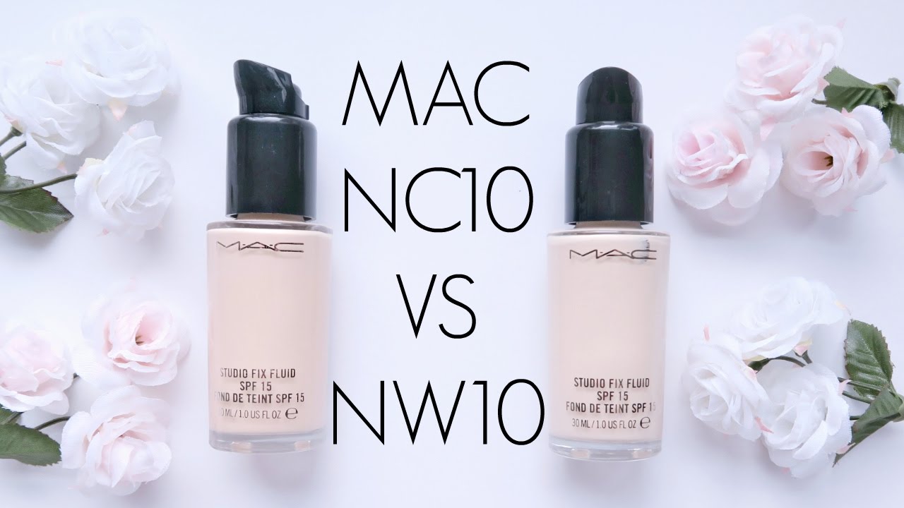 Review: MAC Studio Fix Fluid NC10 VS NW10