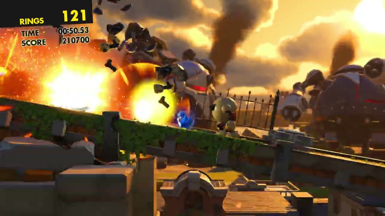 SONIC FORCES - Defeat 5 enemies in a row with a Spin Attack in Stage 3