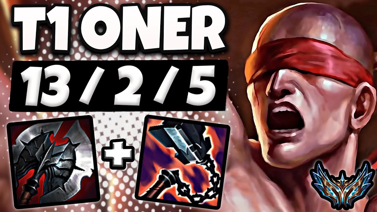 T1 Oner Lee Sin vs Viego [ Jungle ] Patch 13.20 Korea Challenger ✅