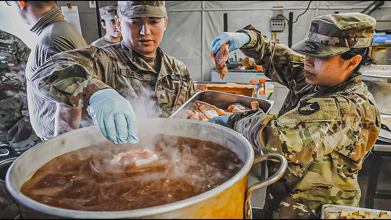 U.S. Army • Mobile Kitchens Fuel Thousands of Troops in the Field