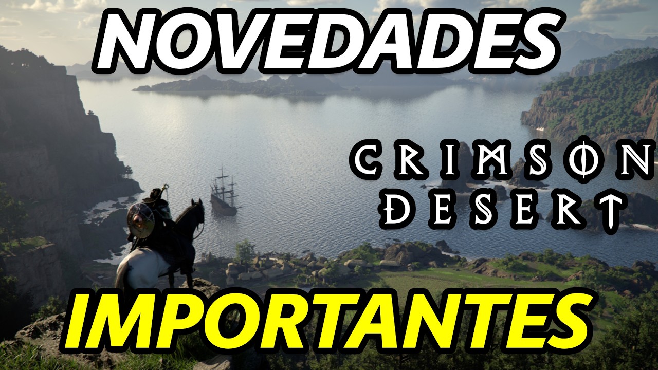 CRIMSON DESERT NUEVOS DETALLES POSITIVOS Y...NEGATIVOS? RENDIMIENTO EN CONSOLAS Y MÁS