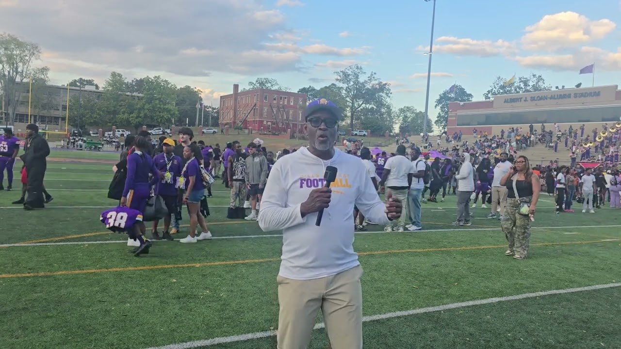 Miles College Coach Chris Goode interview with HBCU Premier Sports following win over Clark-Atlanta 