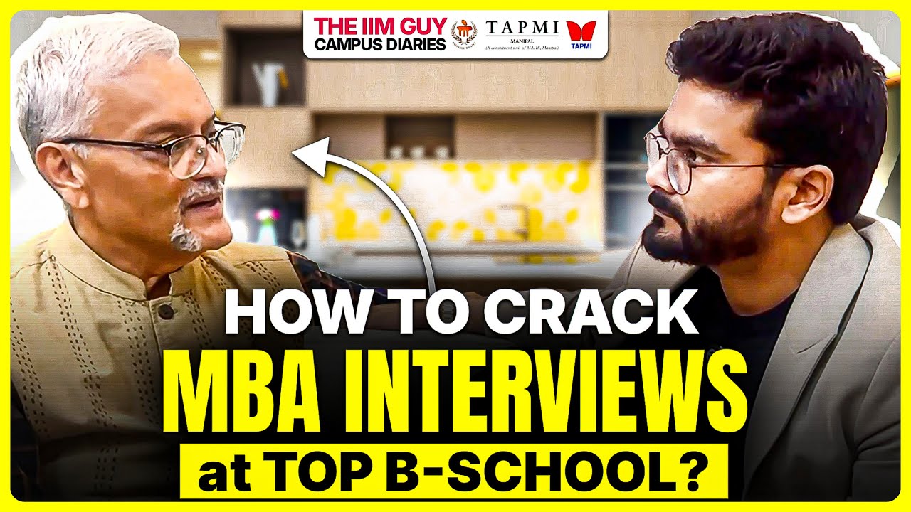Что ищет TAPMI на собеседованиях при поступлении в программу MBA? | Декан TAPMI Manipal отвечает ...