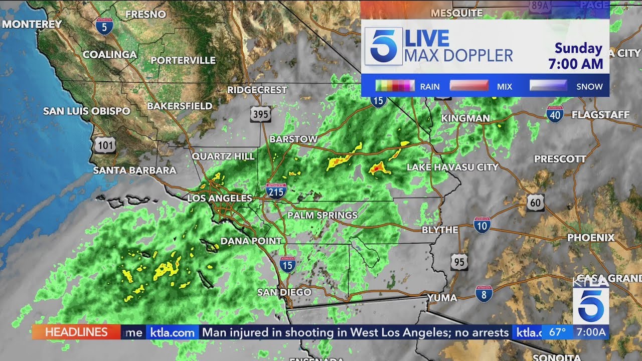 Hurricane Marie-related rainfall hits Southern California as coastal communities brace for impact