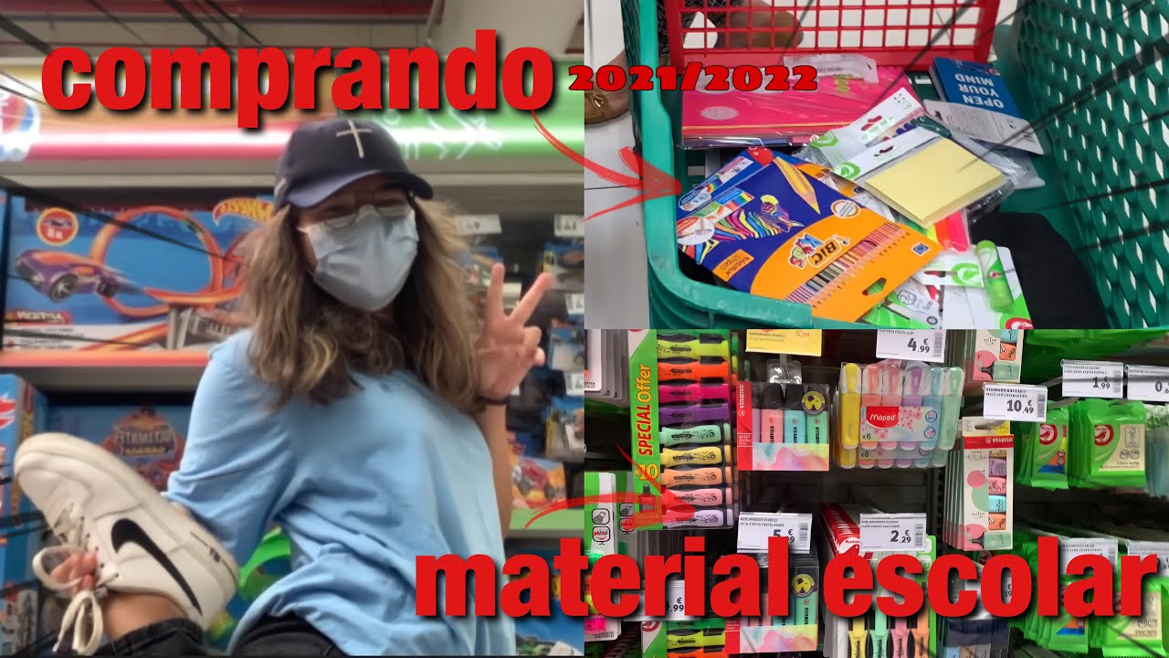 COMPRANDO MATERIAL ESCOLAR ✨- vlog :)