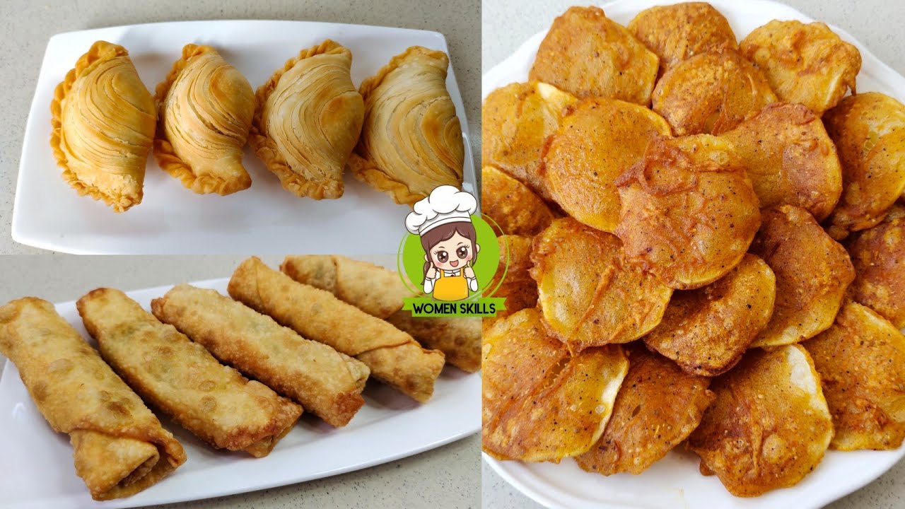 3 نوع غذای افطاری ماه مبارک رمضان|| پختن غذا های افطاری  cooking 3 easy food for ramadan