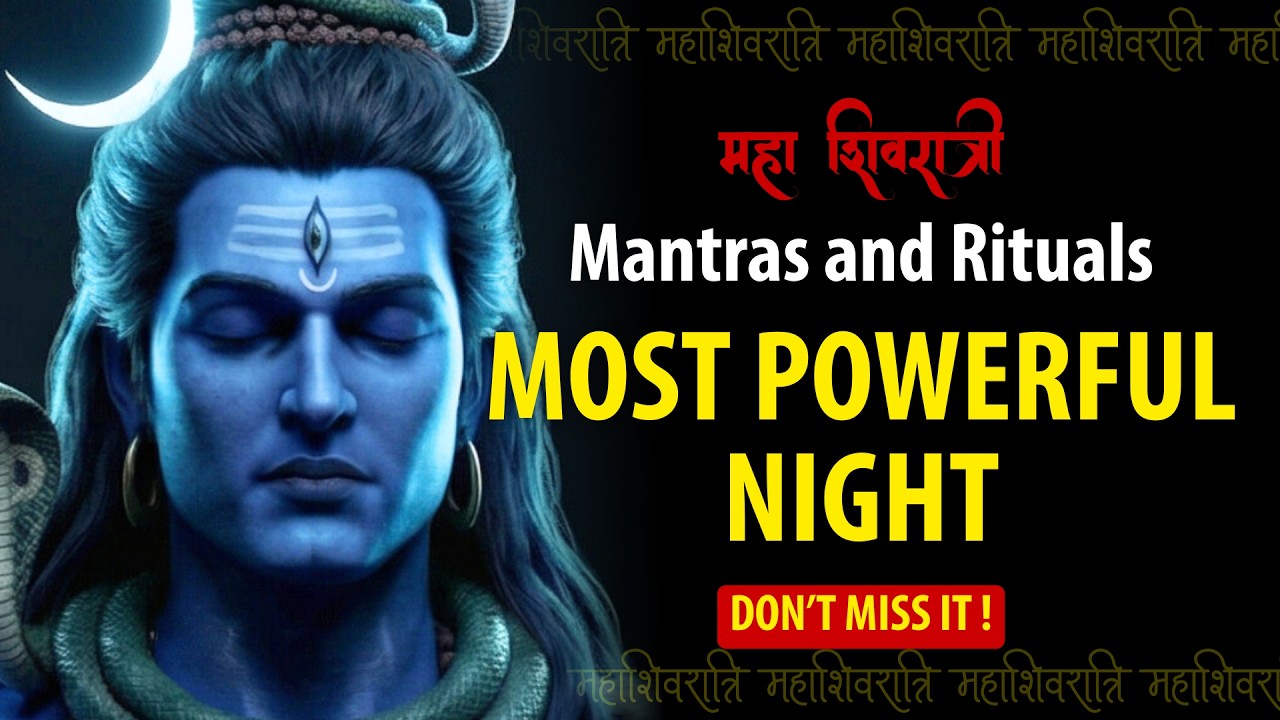 Mahashivratri Sadhana Mantras 2026 | Seven Mantras, Rituals and Fasting
