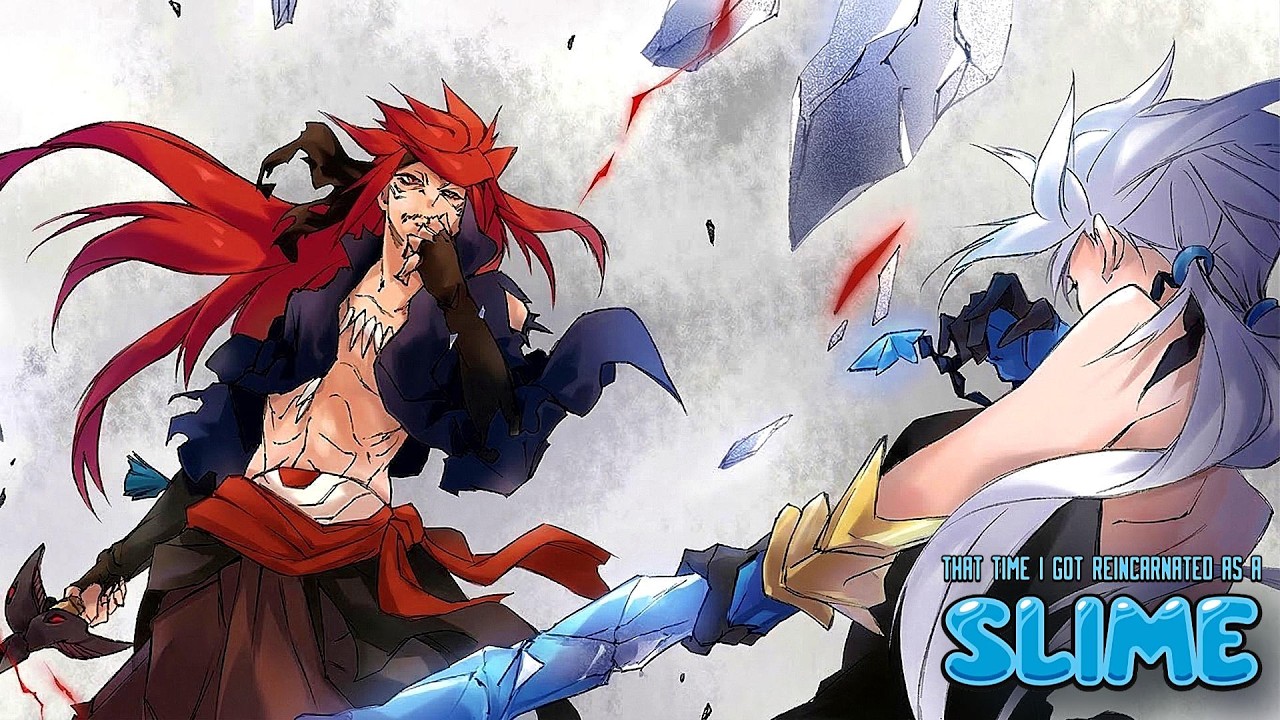 Guy Crimson vs. Velzard White Ice Dragon | That Time I Got Reincarnated as a Slime Volume 22 Part 5