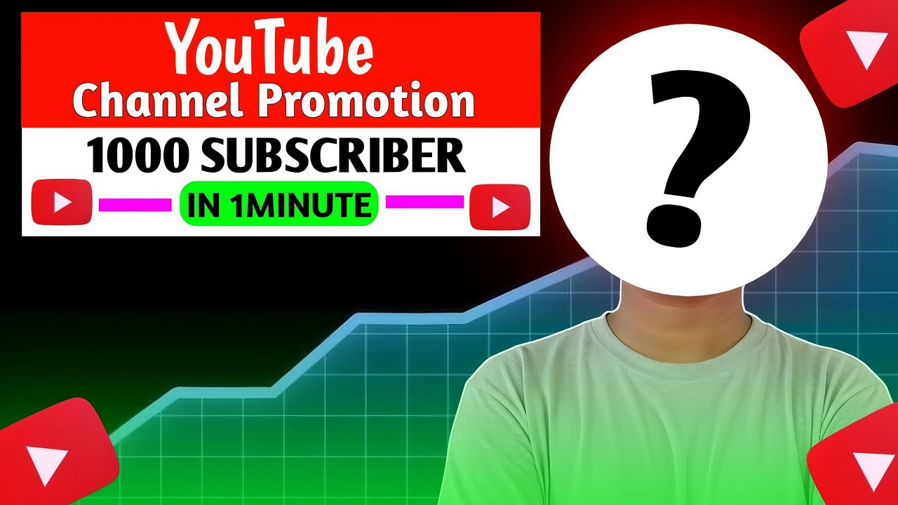 YouTube Channel Promotion-in 0-1000 Subscriber 🎁