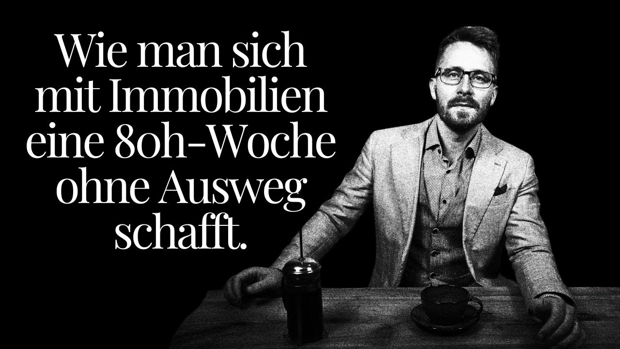 Ein goldenes Hamsterrad aus Immobilien-Investitionen.