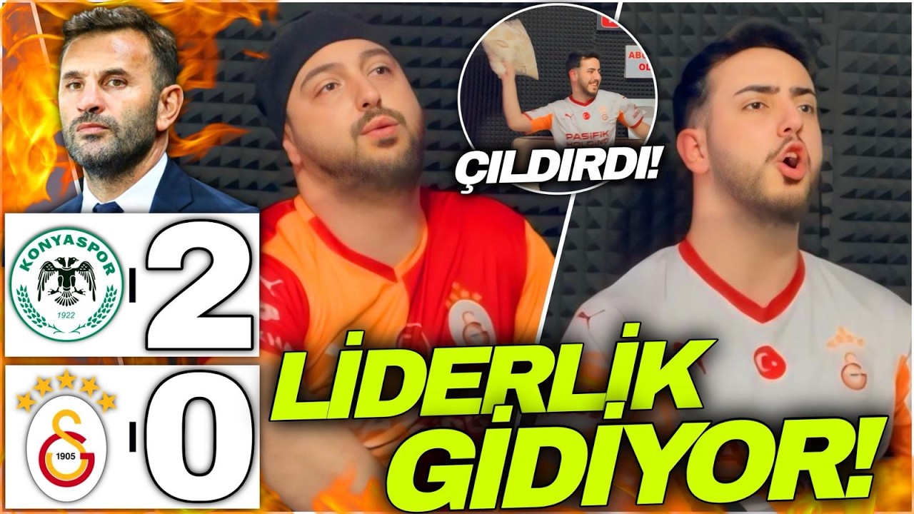 Liderlik Gidiyor! | Konyaspor 2-0 Galatasaray