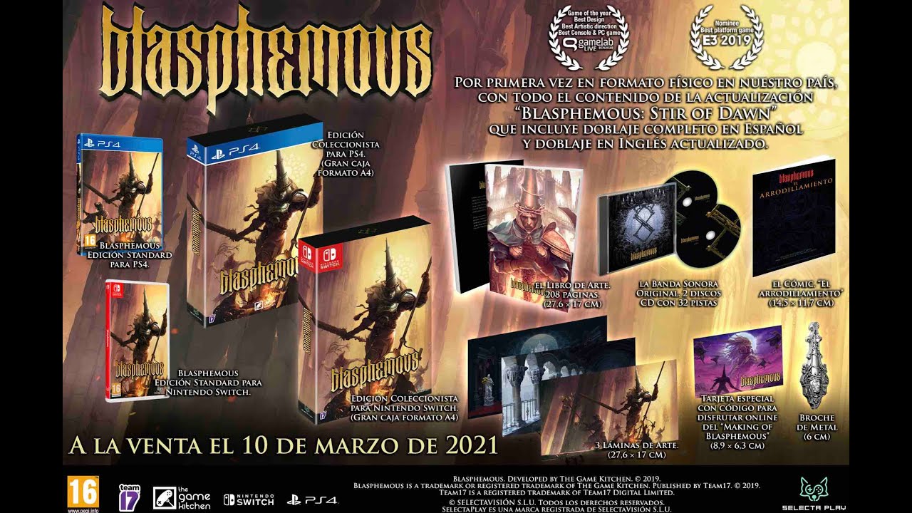 RARE Blasphemous Collector's Edition Unboxing