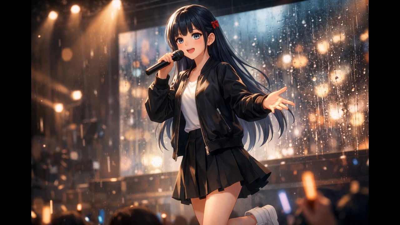 窓の雨 Mado no Ame   Rain on the Window