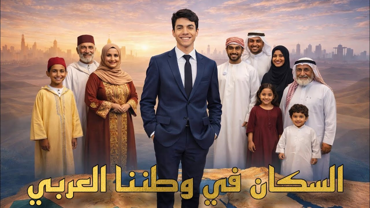 شرح منهج الصف السادس الابتدائي الترم الثاني السكان في وطننا العربي