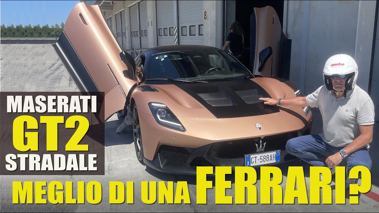Maserati GT2 Stradale alla prova-pista
