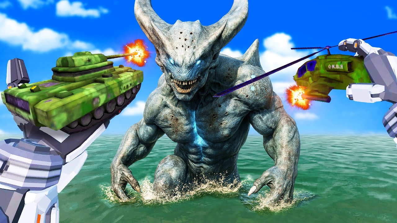 I Used Military Powers to fight Kaiju Monsters in VR
