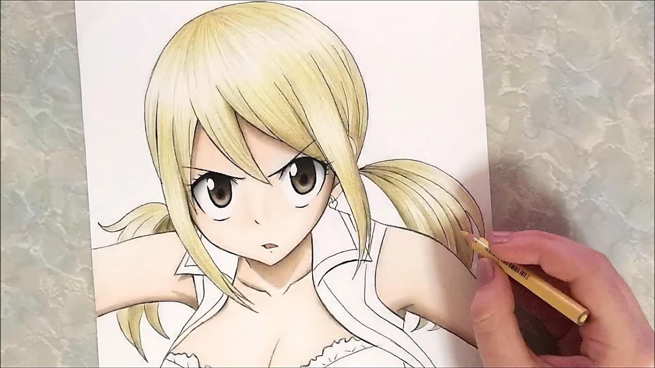 Lucy Heartfilia Speed Drawing (Fairy Tail)