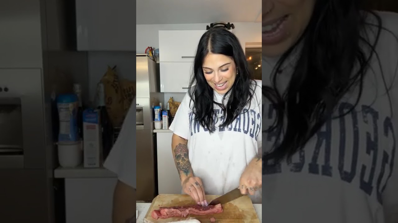 Make dinner with me and chisme #beauty #bianca