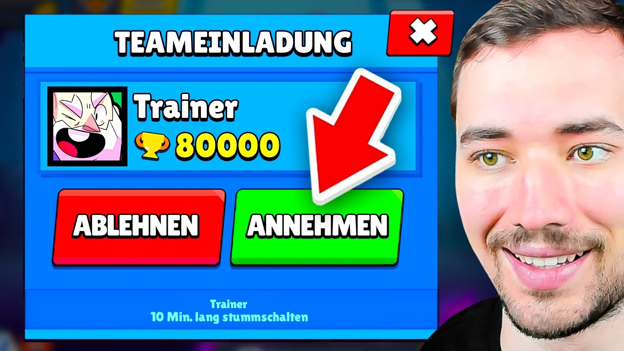 Ich FORDERE einen BRAWL STARS TRAINER heraus! 😅