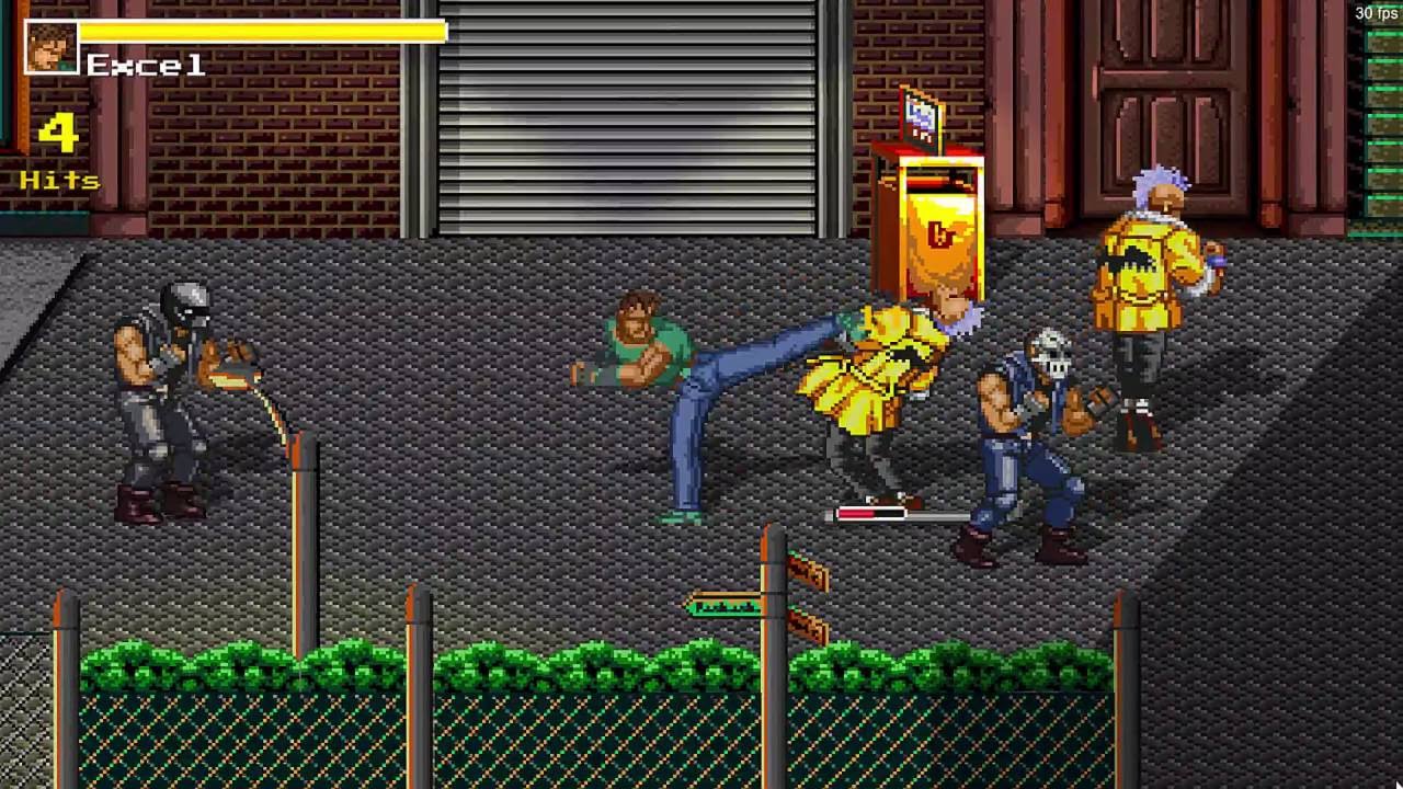 Streets of Chaos - Streets of Rage fan game made with Unity 3d - Video 4