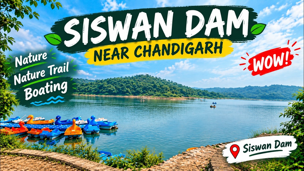 Siswan Dam Chandigarh Part 1 #nature #naturetrails #travel #travelvlog #youtube #travelstarindia