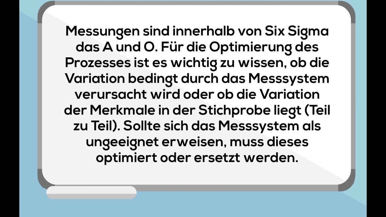 Messsystemanalyse - Six Sigma - Was ist MSA und wie führe ich eine durch?