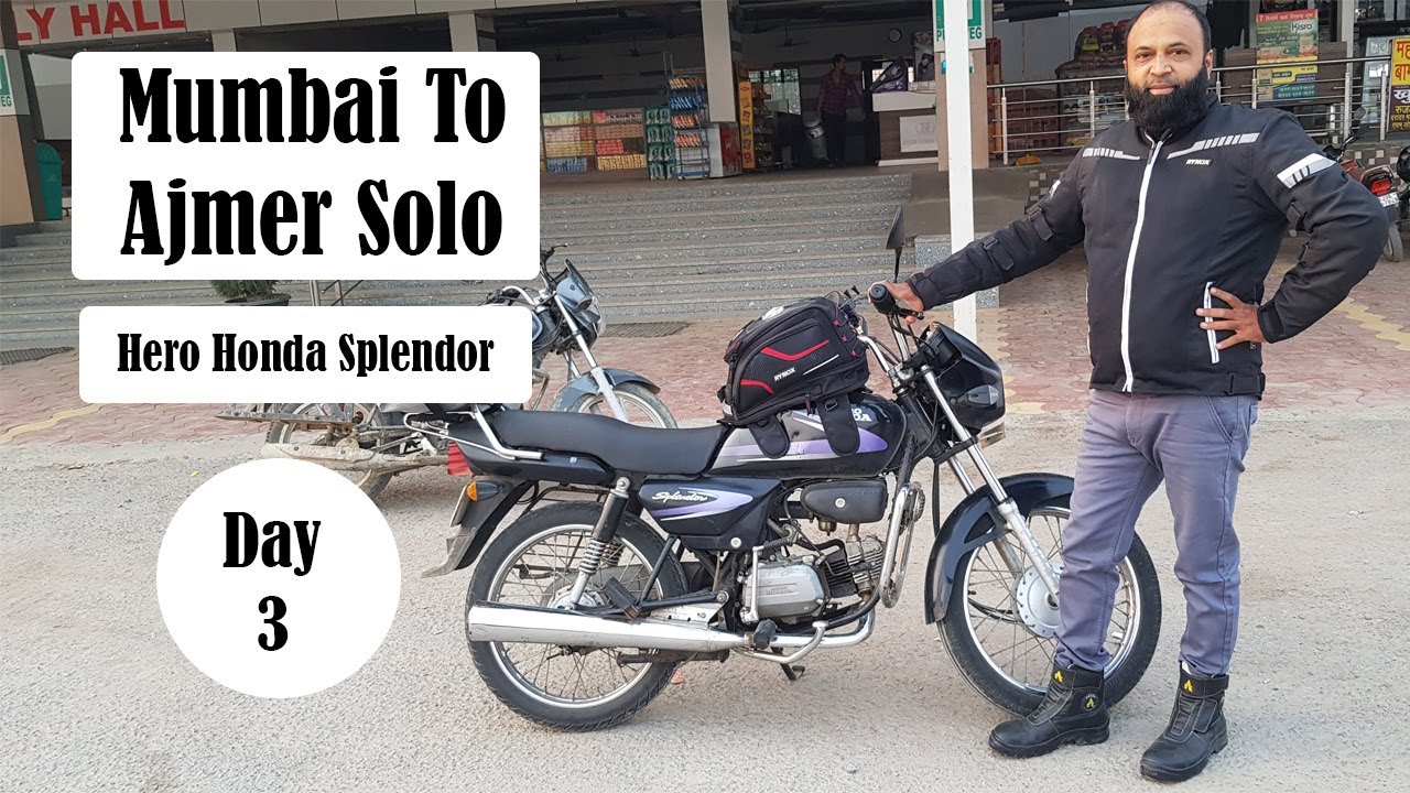 Ajmer to Ahmedabad Bike Trip Day 3 | 17-Year-Old 100cc Splendor | Nukkad Express
