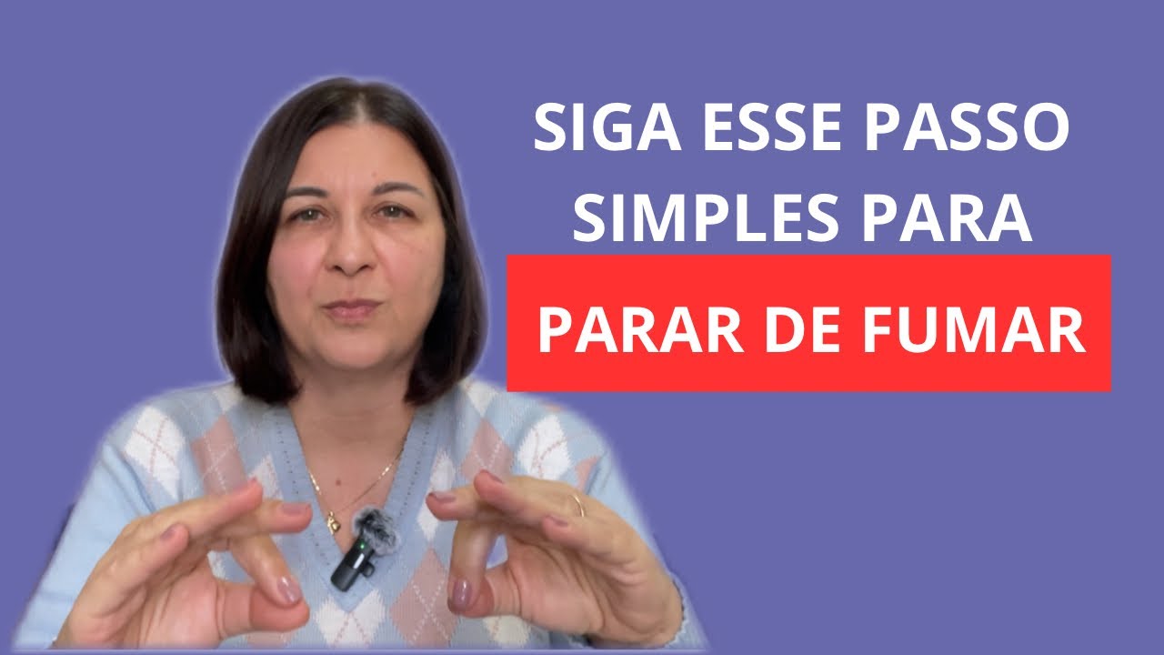 A ESTRATÉGIA QUE JÁ AJUDOU INÚMEROS FUMANTES A PARAR DE FUMAR!