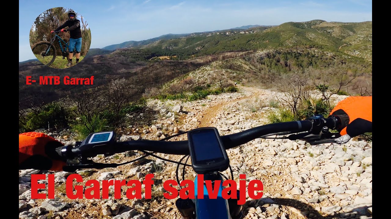Ebike en el salvaje Garraf