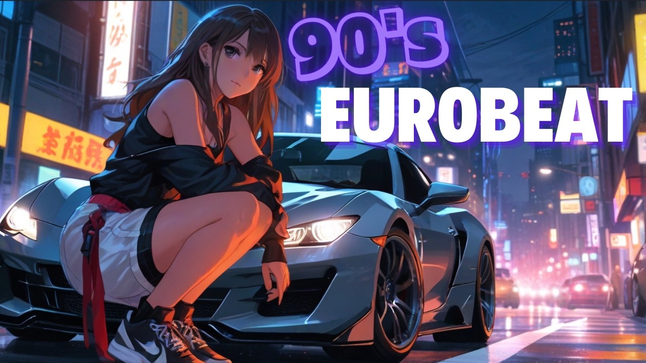 【HYPER DRIVE BGM】AI-Generated 90’s Eurobeat to Supercharge Your Mood!