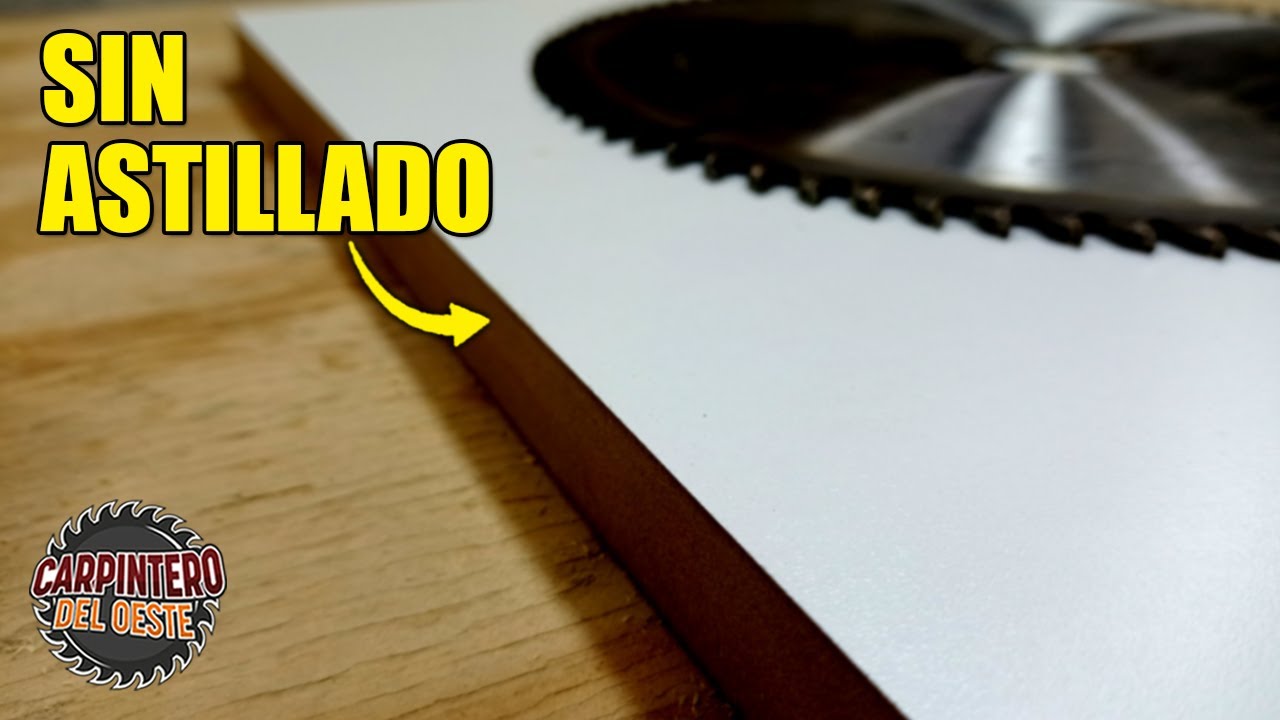 TECNICAS Y TIPS PARA CORTAR MELAMINA CON SIERRA DE MESA SIN ASTILLAR OBTENIENDO RESULTADOS PERFECTOS