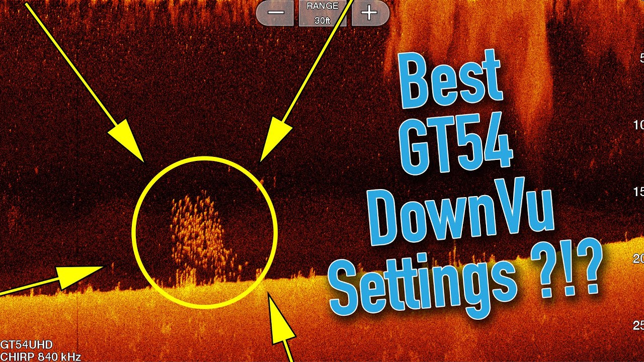 Best Gt54 Settings forDownVu /Down Imaging ?!?