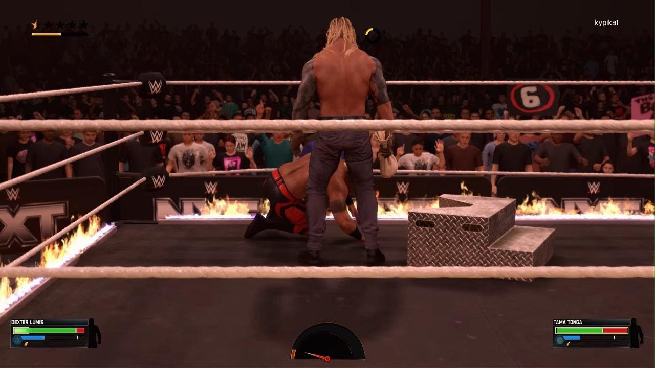 WWE 2K26 IS HERE!!! TAMA TONGA VS DEXTER LUMIS IN A INFERNO MATCH