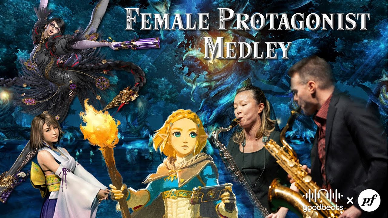 Female Protagonist (Yuna-FFX, Aloy-Horizon, Final Fall-Zelda, Super Metroid, Chun-Li, Bayonetta)