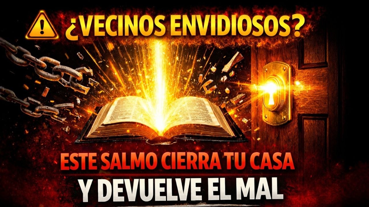 ⚠️ ¿Vecinos te envidian? Este Salmo Cierra tu Casa y Devuelve el Mal