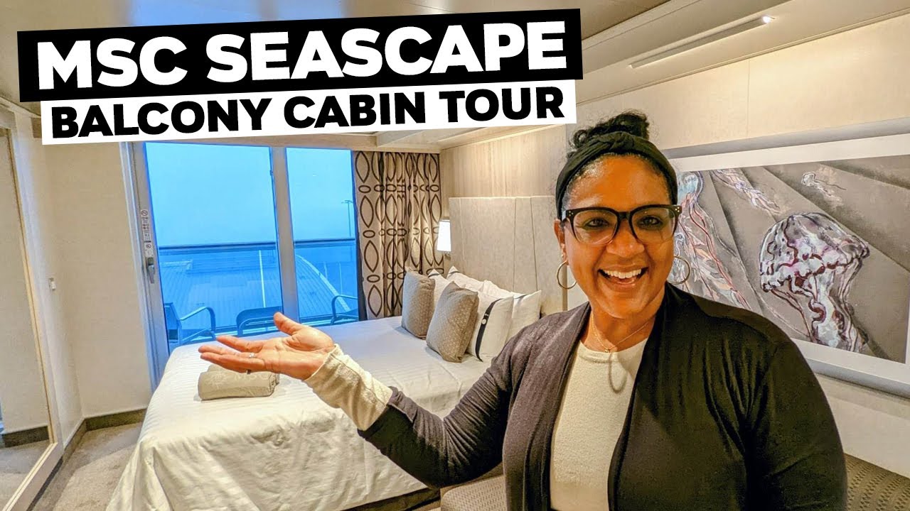 Экскурсия по каюте с балконом на борту MSC Seascape | Совершенно новый круизный лайнер MSC!