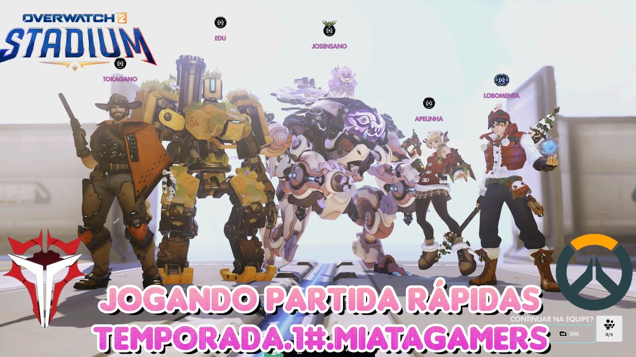 Overwatch.miatagamers.temporada #1.vingança.da.talon.vendetta.jogando.jogo.rápido.ptbr