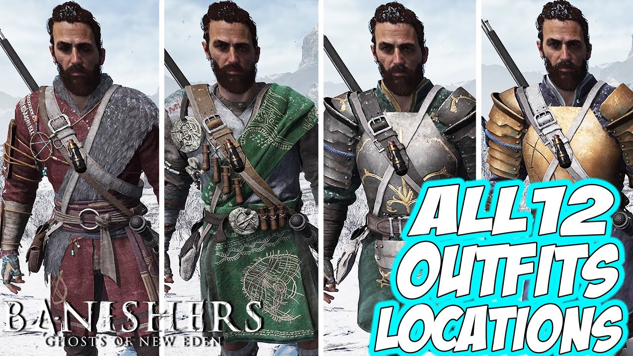 Banishers: Ghosts of New Eden - Where to FIND ALL OUTFITS Locations