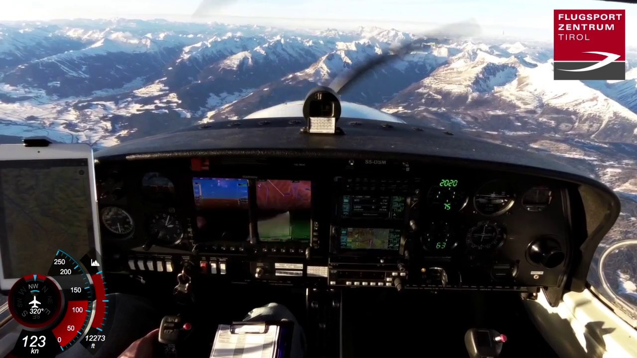 2016.01.03 IFR Ferry Flight LOWK Klagenfurt - LOWI Innsbruck 